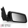 Gm1321413 Factory Style Passenger Right Side Mirror Manual Folding Power Adjust Compatible With Pontiac G8 08-09 Polished