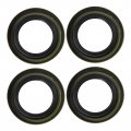 Xspeedonline Pack Of 4 Trailer Axle Hub Wheel Grease Seals For Dexter 010-019-00 10-19 Transcom 171255tb National 473336 3500