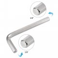 Uxcell 3 8 Hex Key Wrench L Shaped Cr-v Repairing Tool