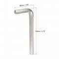 Uxcell 3 8 Hex Key Wrench L Shaped Cr-v Repairing Tool