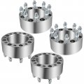 Aintier 4pcs 3 8x6 5 Wheel Spacers 8 Lug Center Bore 125mm Studs 9 16 Adapters Fit For Silverado 1500 Hd 2001-2006 2500