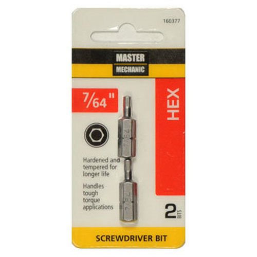 1 8 In Hex Insert Bit Model 160378 External Drive System One Size