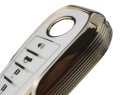Glossy Smart Key Fob Cover For Toyota Rav4 Camry Corolla Highlander Tacoma 2021 2026 White Tpu Full Protection Shell 4 Button
