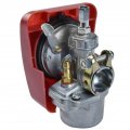 Carburetor For 2 Stroke 48cc 49cc 50cc 60cc 66cc 80cc Motorized Bicycle Bike Engine Motor Kit Red Carb With Larger Jets 