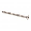 Prime-line Sheet Metal Screw Self-tapping Flat Head Phillips 8 X 2 In Grade 18-8 Stainless Steel Pack Of 100 