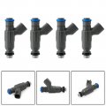 Topteng 4pcs Car Fuel Injectors Fit For Ford Focus 2 0l 2002-2004