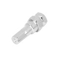2 Pcs Chrome 6 Sided 12mm Hex Tuner Key Wheel Rim Lug Nut Socket Adapter Tool