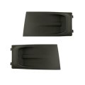 Fog Light Covers For Ford Focus 2008 2009 2010 2011 Front Driver And Passenger Side Pair Textured Black Without Hole 