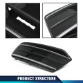Front Bumper Fog Light Grille Bezel Insert Left Driver Side For Audi Q5 2018 2020 80a807679dru6 80a807245 Black Abs Plastic