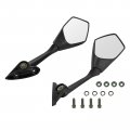 Topteng Rearview Mirrors Left And Right Long Stem Version For Yamaha Yzf-r3 2015-2021 Abs Yzf-r25 2014-2021 Nmax 125 155