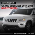 Front Bumper Foam Energy Impact Absorber For Jeep Grand Cherokee 2014 2016 Not Fit Diesel Part Number 68223471aa