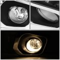 Compatible With Tacoma Pair Of Bumper Round Driving Fog Lights Switch Clear Lens