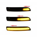 Smoked Lens Dynamic Sequential Blink Led Side Mirror Turn Signal Light Strip Assembly For Ford Focus 3 Mk3 Se St Rs C-max