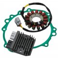 Stator Coil Regulator Rectifier Gasket Set Compatible With For Honda Cbr600rr 2013-2021 Cbr600 Cbr600ra Abs Oem 31120-mjc-d01
