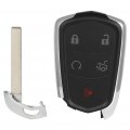 Aintier For Smart Key Caseless Entry Remote Compatible Cadillac Cts Xts 2014-2019 Ats 2015-2019 Replacement Hyq2ab 1x Key Fob