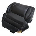 Secosautoparts Driver Side Bottom Replacement Leather Seat Cover And Foam Cushion Black Compatible With Chevy Silverado Slt Sle