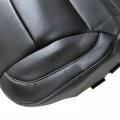 Secosautoparts Driver Side Bottom Replacement Leather Seat Cover And Foam Cushion Black Compatible With Chevy Silverado Slt Sle