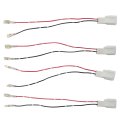 4pcs Car Door Speaker Wiring Harness Adapter Connector Plug For Mitsubishi Outlander Sport 2011 2020 Toyota Subaru And Scion 