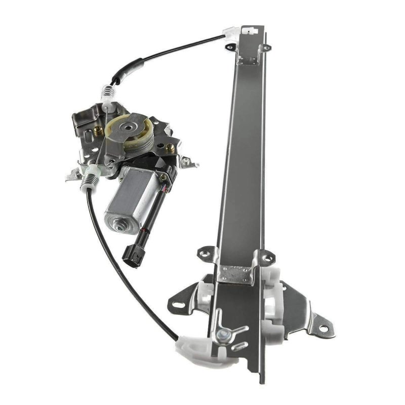 Front Left Driver Side Power Window Regulator With Motor For Nissan Pathfinder Frontier Xterra Suzuki Equator 2-pins Plug
