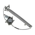 Front Left Driver Side Power Window Regulator With Motor For Nissan Pathfinder Frontier Xterra Suzuki Equator 2-pins Plug