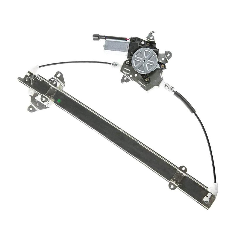 Front Left Driver Side Power Window Regulator With Motor For Nissan Pathfinder Frontier Xterra Suzuki Equator 2-pins Plug