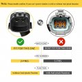 Front Left Driver Side Power Window Regulator With Motor For Nissan Pathfinder Frontier Xterra Suzuki Equator 2-pins Plug