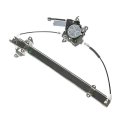 Front Left Driver Side Power Window Regulator With Motor For Nissan Pathfinder Frontier Xterra Suzuki Equator 2-pins Plug