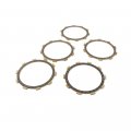 Fsfy 5x Clutch Friction Disc Set 3ha-16321-00 For Yamaha Ct1 At1 At2 Dt100 125 Dt175 175 Cs3 200