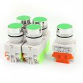 Uxcell 5pcs Ac 660v 10a 1no 1nc Dpst 4 Terminals Momentary Push Button Switch
