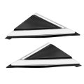 Hoypeyfiy 22774041 2pcs Left Right Rearview Mirror Corner Triangle Fenders Replacement For Cadillac Srx 2010 2011 2012 2013 