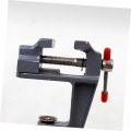 Osaladi 2pcs Carving Vise Bench Clamp Clamp-on Flat Table Household Aluminum Alloy Fixture