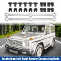 X Autohaux Intake Manifold Swirl Runner Connecting Rods Sensor Pickup Diesel 3 0l V6 Repair Kit For Mercedes-benz Om642