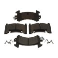 Disc Brake Pad Set For Chevy S10 Blazer 1990 1991 1992 1993 1994 Front Bonded Metallic Friction Material Replacement 19342219 