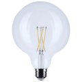 6w Led G40 Globe Light Bulbs 5000k Natural 500 Lumens Clear Finish E26 Medium Base Dimmable 300 Degree Beam S12486 6 Pack 