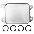 A-premium Engine Oil Cooler Compatible With Volkswagen Jetta Hybrid 2013 2014 2015 L4 1 4l