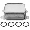 A-premium Engine Oil Cooler Compatible With Volkswagen Jetta Hybrid 2013 2014 2015 L4 1 4l