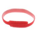 Tie Straps Nylon Red Hook And Loop Strap 3 Pieces 