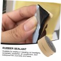 Healeved 2pcs Adhesive Strip Butyl Sealant Tape For Window Glass Glue Rubber