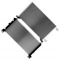 Ocpty Ac A C Condenser And Radiator Replacement Fit For 4953 2423 2009 Hummer H2 6 2l