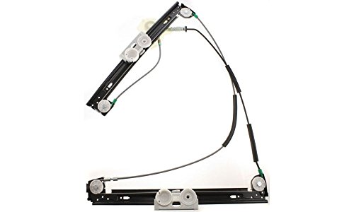 Evan Fischer Power Window Regulator Without Motor For Mini Cooper 2002-2005 Front Driver Side Replaces 51337039451