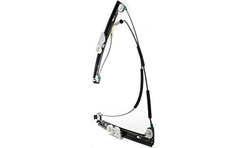 Evan Fischer Power Window Regulator Without Motor For Mini Cooper 2002-2005 Front Driver Side Replaces 51337039451