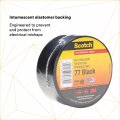 3m Fire-retardant Electric Arc Proofing Tape 77 Black 3 In X 20 Ft