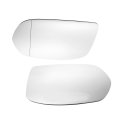 Heated Side Mirror Glass Pair For Honda Crv 2012 2013 2014 2015 2016 Driver And Passenger Ho1325115 Ho1324115 Without Turn 