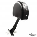 Httmt Sbb046-i- Black Driver Backrest Adjustable Studded Compatible With H-d Touring Ultra Classic Electra Glide