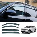 Vesul Tape On Polycarbonate Rain Guards Window Visors Compatible With Vw Volkswagen Atlas Cross Sport 2020 2021 2023 Wind