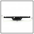 Acanii For 2015-2019 Ford F150 Pickup Truck W Sensor Hole Hitch Black Textured Rear Bumper Center Step Pad Assembly