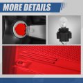 Auto Dynasty Factory Style Rear Tail Lights Brake Lamps Compatible With Silverado Sierra 1500 2500hd 3500hd 2007-2014 Driver