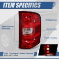 Auto Dynasty Factory Style Rear Tail Lights Brake Lamps Compatible With Silverado Sierra 1500 2500hd 3500hd 2007-2014 Driver