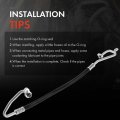 A-premium A C Discharge Line Hose Assembly Compatible With Hyundai Sonata 2011-2014 Kia Optima 2011-2015 2 0l Gas Turbocharged