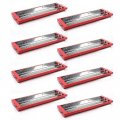 8pcs Infrared Paint Curing Lamps 2000w Heat Lamp For Automobile And Furniture Booths Short Wave Halogen Drying System Qw-zw2 